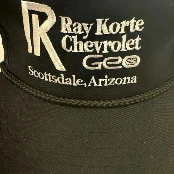 Vintage Trucker Hat Chevy Geo Snapback Scottsdale Arizona NOS Grandpa Dad Hat - Picture 4 of 11